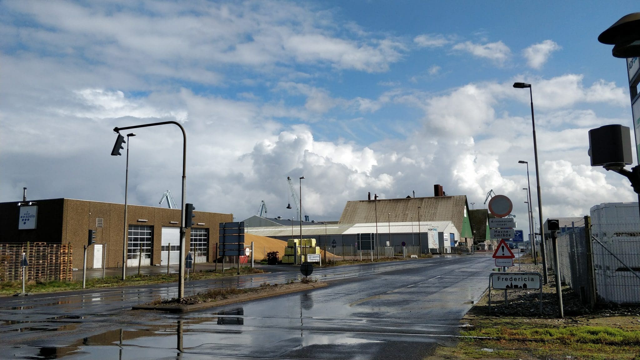 3d siloer på Fredericia havn